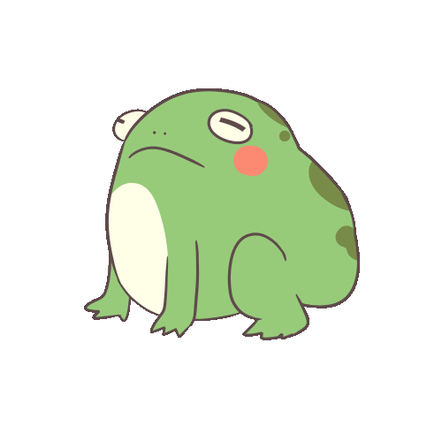 custom animated frog
