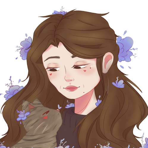 Bust Portrait w. Pet