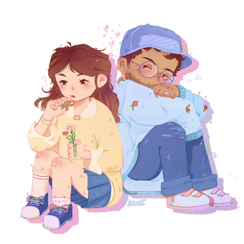 Detailed Full Body Couple